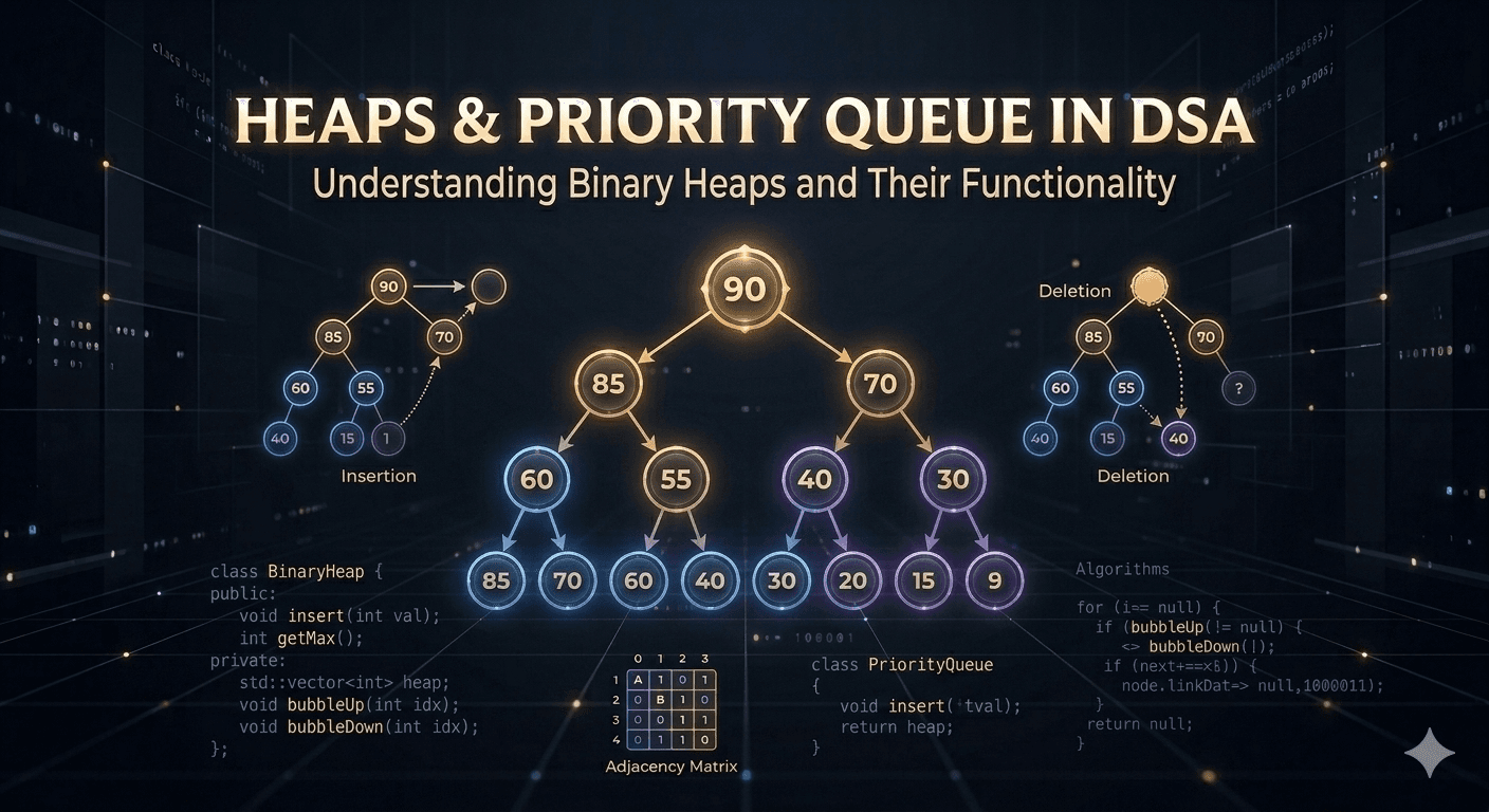 Heaps & Priority Queue in DSA